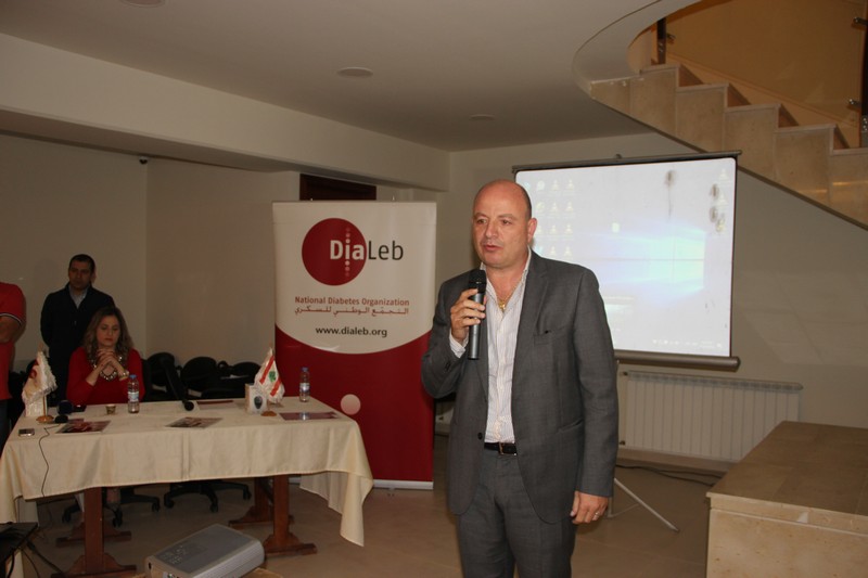 Dialeb Half Way Through The Run and Awareness Campaign
